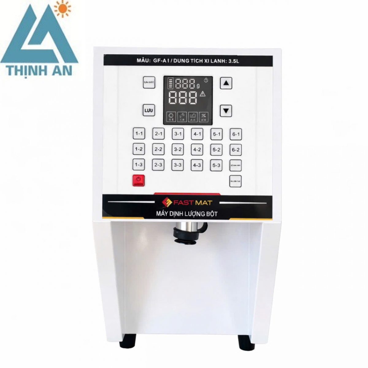 Máy định lượng bột trà sữa