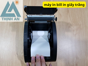 máy in bill in giấy trắng