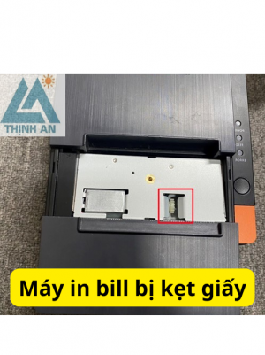 kẹt giấy máy in bill