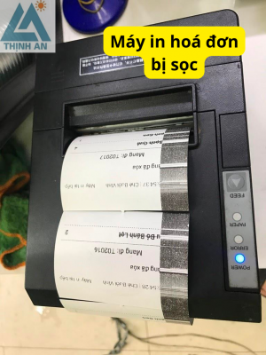 máy in bill bị sọc