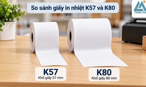 Giấy In Nhiệt K57 Và K80 – Cách Chọn Đúng Khổ Giấy Cho Máy In Hóa Đơn